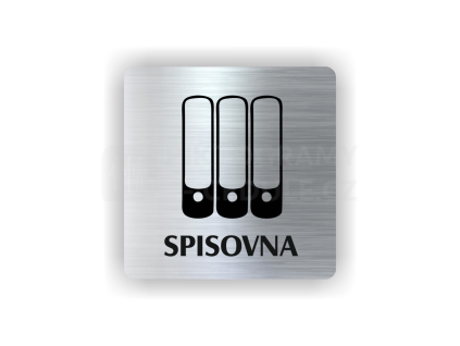 Cedule spisovna | Piktogram (čtverec)