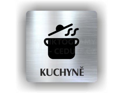 Cedule kuchyně – plast (piktogram)