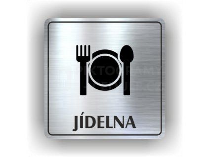 Cedule jídelna – plast (piktogram)