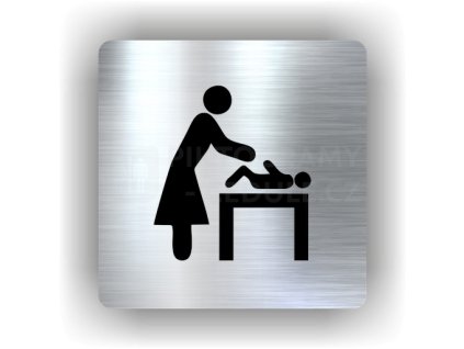 Cedule přebalovací pult – plast (piktogram)