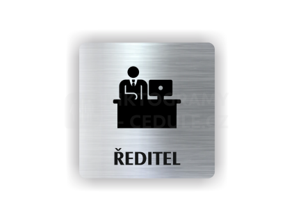 Cedule ředitel | Piktogram (čtverec)