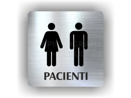 Cedule pacienti – plast (piktogram)