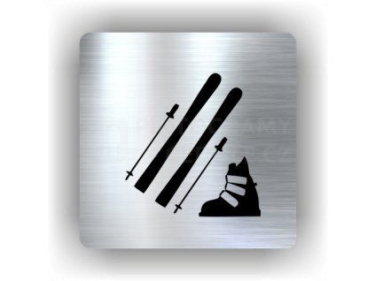 Cedule lyžárna – plast (piktogram)