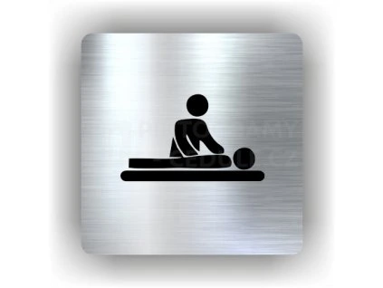 Cedule masér – plast (piktogram)