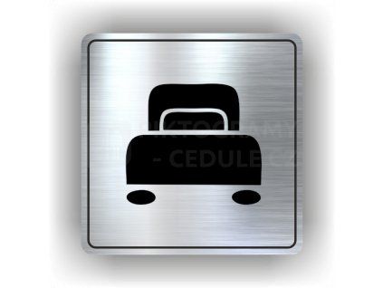 Cedule pokoj – plast (piktogram)