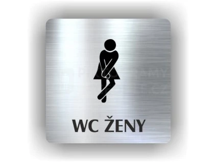 Cedule wc ženy – plast (piktogram)