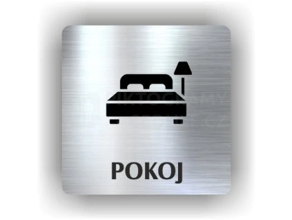 Cedule pokoj – plast (piktogram)