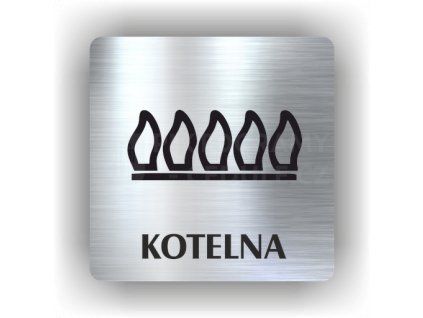 Cedule kotelna – plast (piktogram)