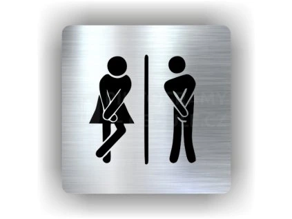 Cedule wc ženy, muži – plast (piktogram)