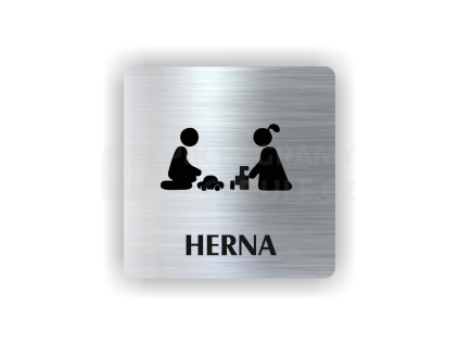 Cedule herna | Piktogram (čtverec)