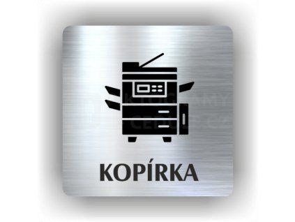 Cedule kopírka – plast (piktogram)