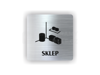 Cedule sklep | Piktogram (čtverec)