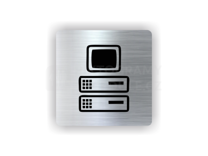 Cedule server | Piktogram (čtverec)