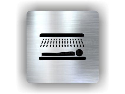 Cedule solárium – plast (piktogram)