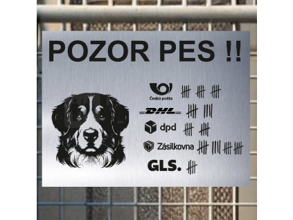 Pozor tady hlídám já - Bernský salašnický pes - pozor pes!!!