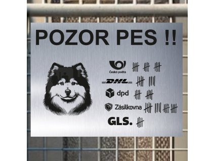 Pozor tady hlídám já - Finský laponský pes - pozor pes!!!