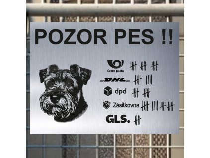 Pozor tady hlídám já - Glen of imaal teriér - pozor pes!!!