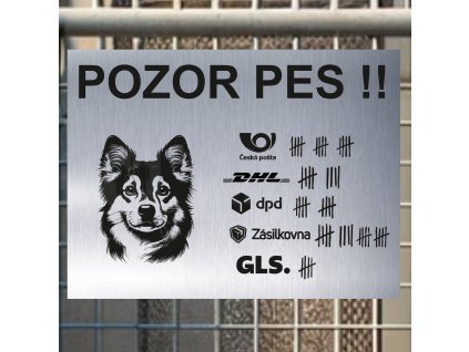 Pozor tady hlídám já - Norský lundehund - pozor pes!!!