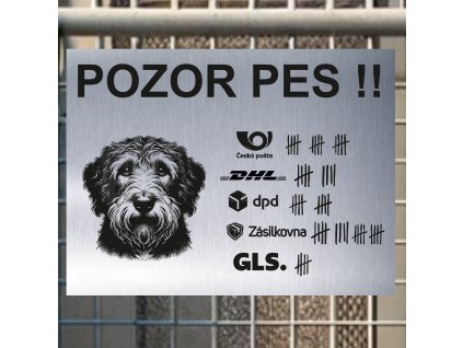 Pozor tady hlídám já - Otterhound - pozor pes!!!