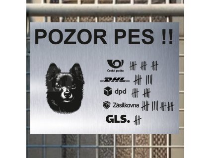 Pozor tady hlídám já - Šiperka - pozor pes!!!