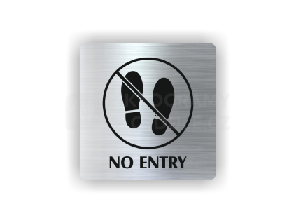 PIC NO ENTRY KOV NEREZ BR