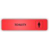 Piktogram - TOALETY ŽENY