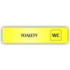 Cedule toalety wc – plast (piktogram)
