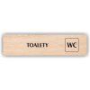 Cedule toalety wc – plast (piktogram)
