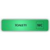 Cedule toalety wc – plast (piktogram)