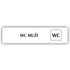 Piktogram - WC MUŽI