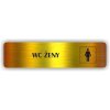 Piktogram - WC ŽENY