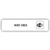 Cedule wifi free – plast (piktogram)