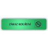 Cedule zákaz kouření – plast (piktogram)