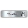Cedule pitná voda – plast (piktogram)