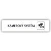 Cedule kamerový systém – plast (piktogram)