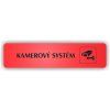 Cedule kamerový systém – plast (piktogram)