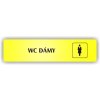 Piktogram - WC DÁMY