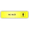 Piktogram - WC MUŽI