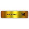 Cedule restaurant – plast (piktogram)