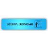 Cedule učebna ekonomie – plast (piktogram)