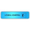 Cedule učebna zeměpisu – plast (piktogram)