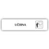 Cedule učebna – plast (piktogram)