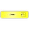 Cedule učebna – plast (piktogram)