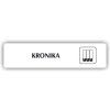 Cedule kronika – plast (piktogram)