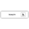 Piktogram - TOALETY VOZÍČKÁŘI