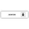 Cedule doktor – plast (piktogram)
