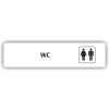 Piktogram - WC MUŽI A ŽENY