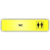 Piktogram - WC MUŽI A ŽENY