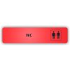 Piktogram - WC MUŽI A ŽENY