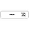 Cedule servis – plast (piktogram)